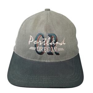 Portland Oregon Slideback Baseball Cap Multicolor OS Adjustable Kustom Kreations